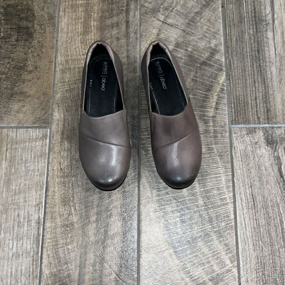 Abeo Camden leather Pro system slip resistant sure grip 1” clogs - Picture 2 of 5